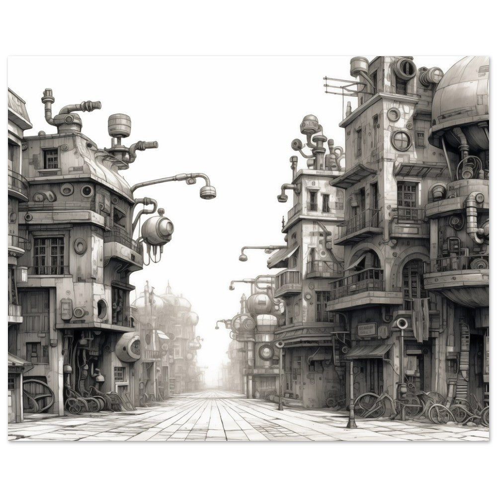 RoboCity 40x50 cm - Pixara