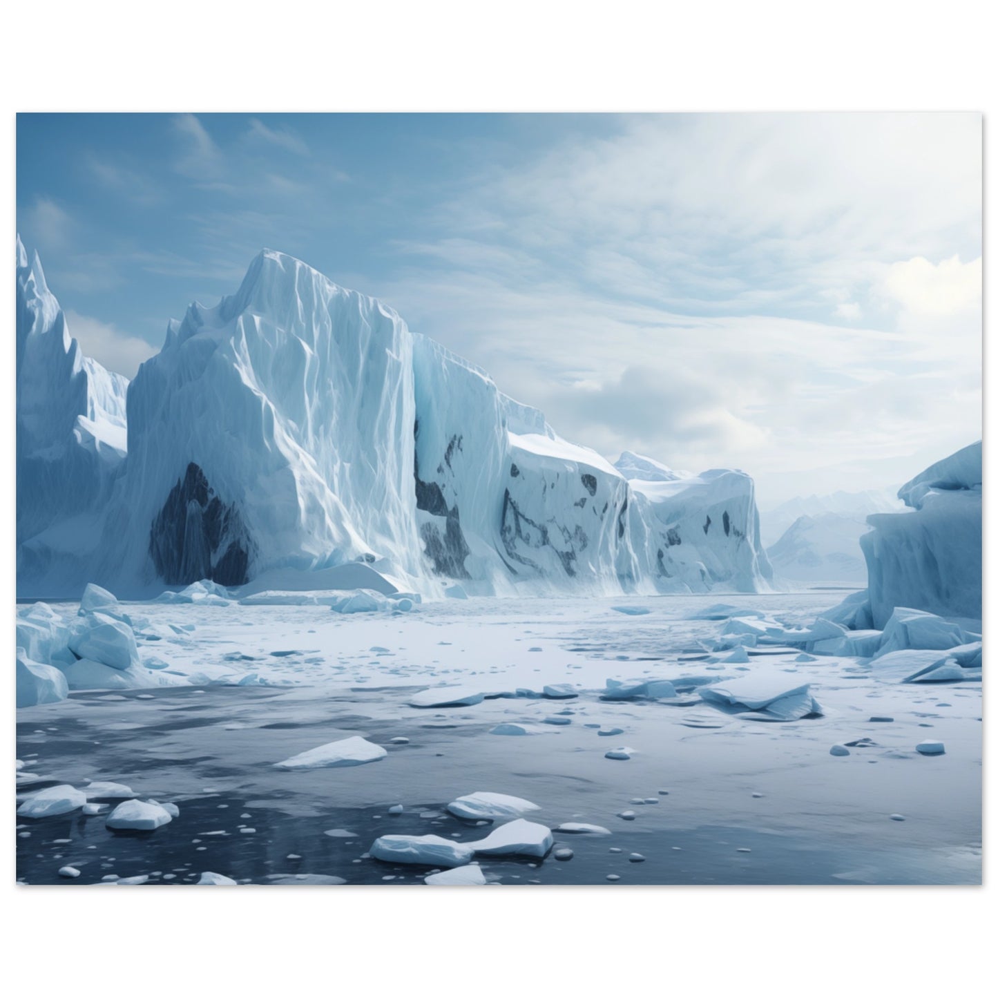 Stille Polarität Poster 20x25 cm - Pixara