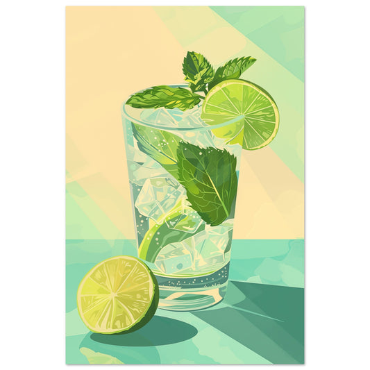 Mojito Delight 60x90 cm - Pixara