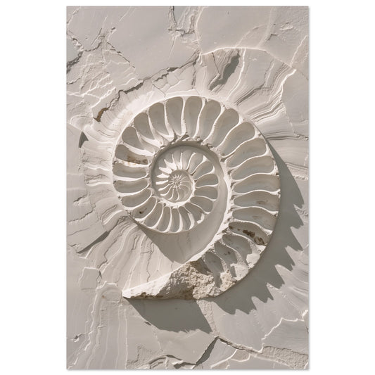 Fossile Spirale 60x90 cm - Pixara
