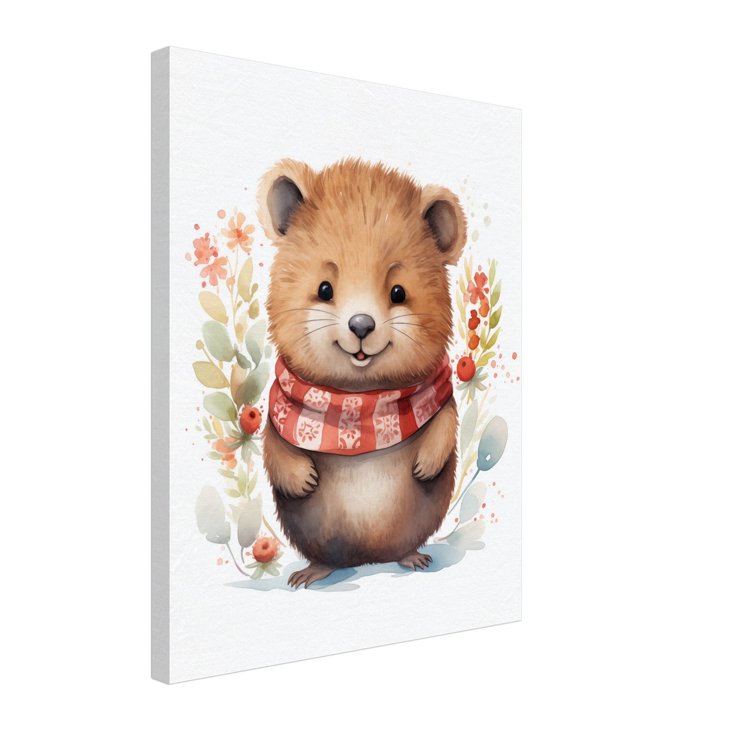Quokka "Bella" Leinwand 40x50 cm - Pixara