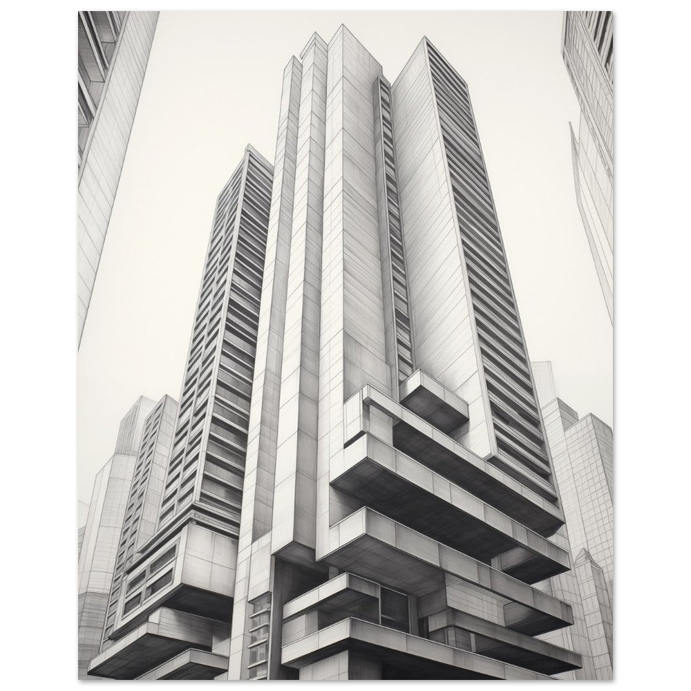 Geometrische Giganten 40x50 cm - Pixara