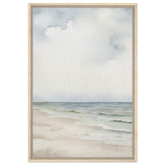 Meeresblick | Gerahmte Leinwand Holzrahmen 60x90 cm - Pixara