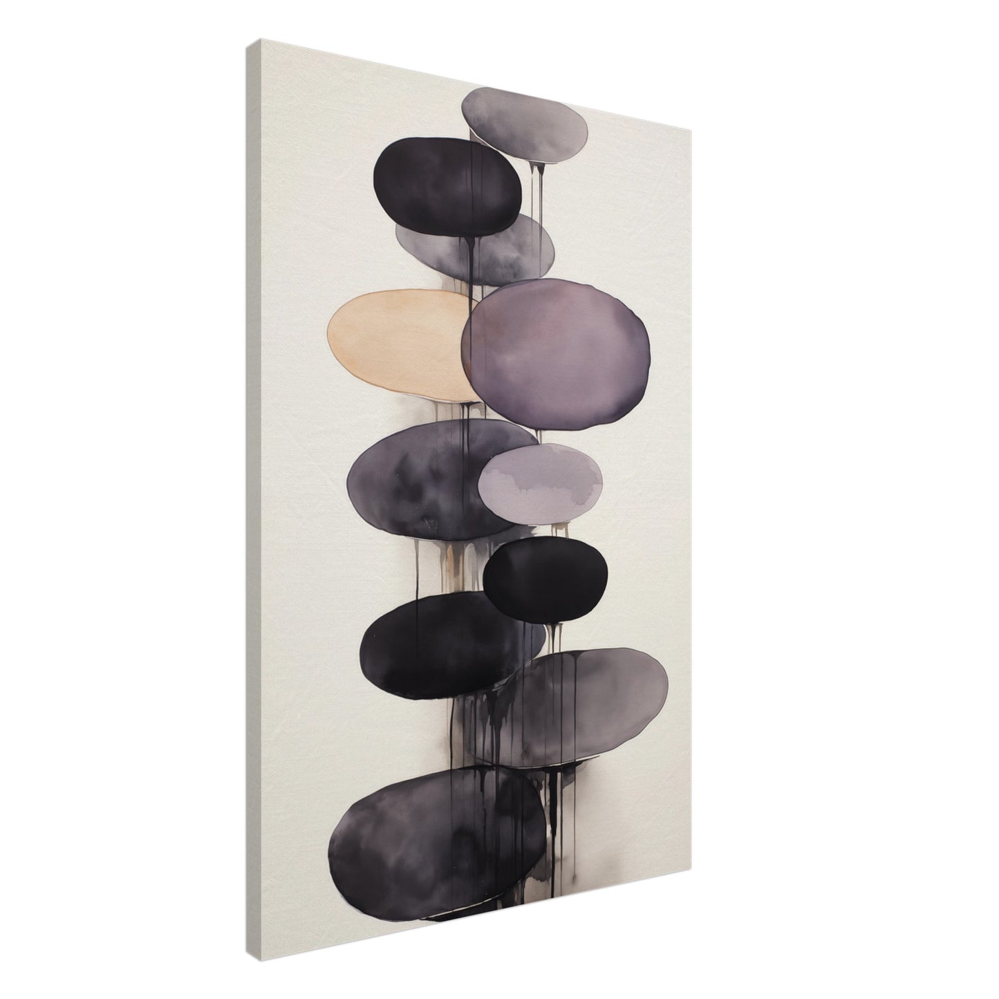 Abstrakte Harmonie Leinwand 60x90 cm - Pixara