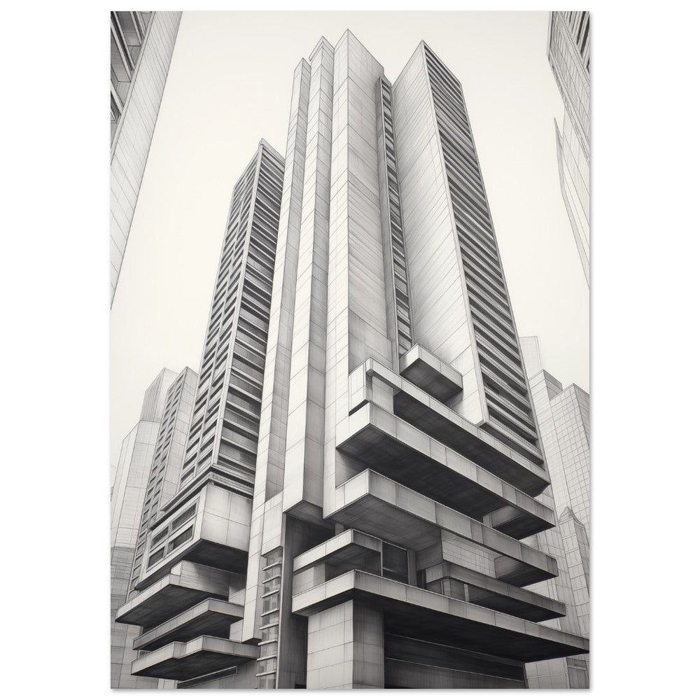 Geometrische Giganten A4 21x29.7 cm - Pixara