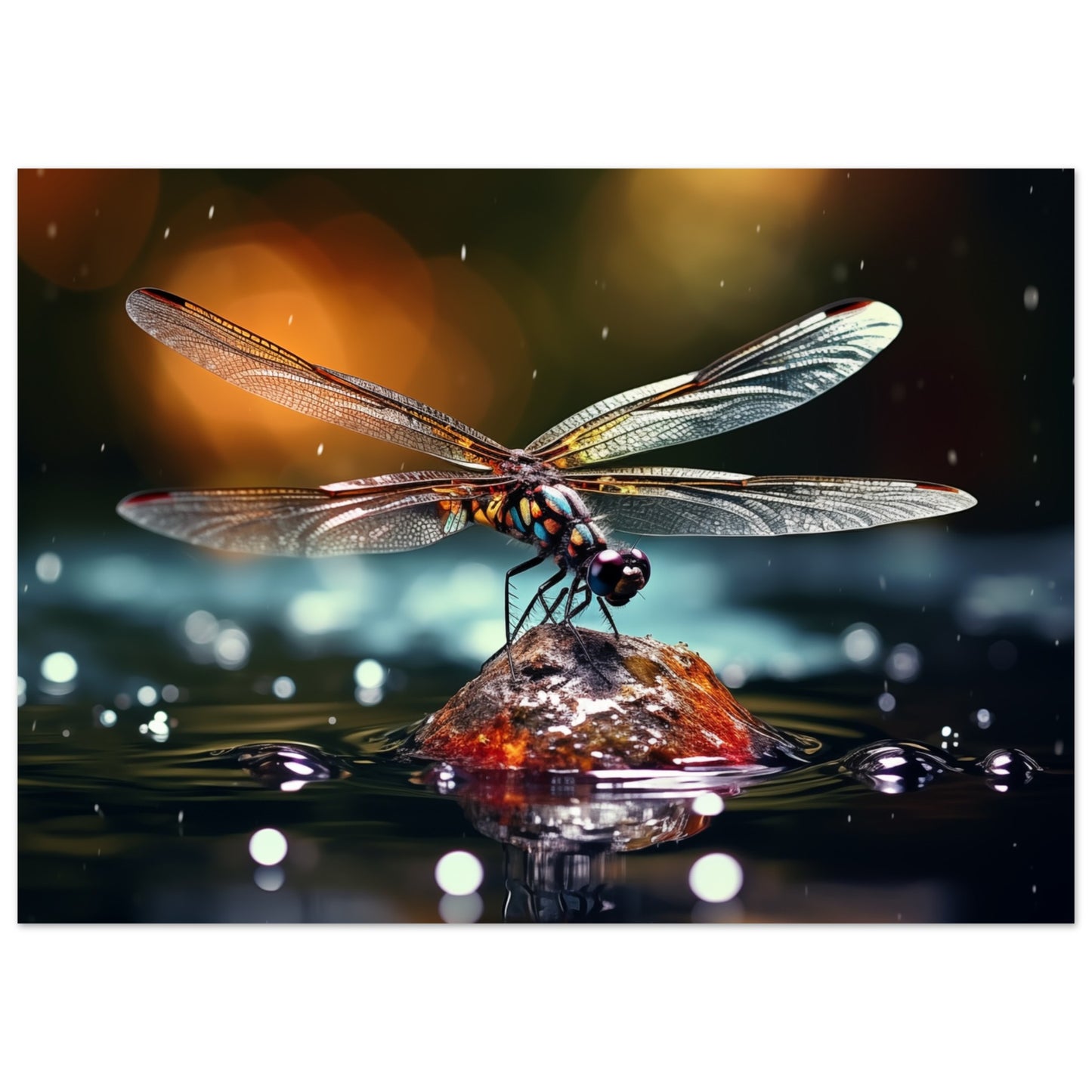 Dämmerungstänzer Poster 50x70 cm - Pixara
