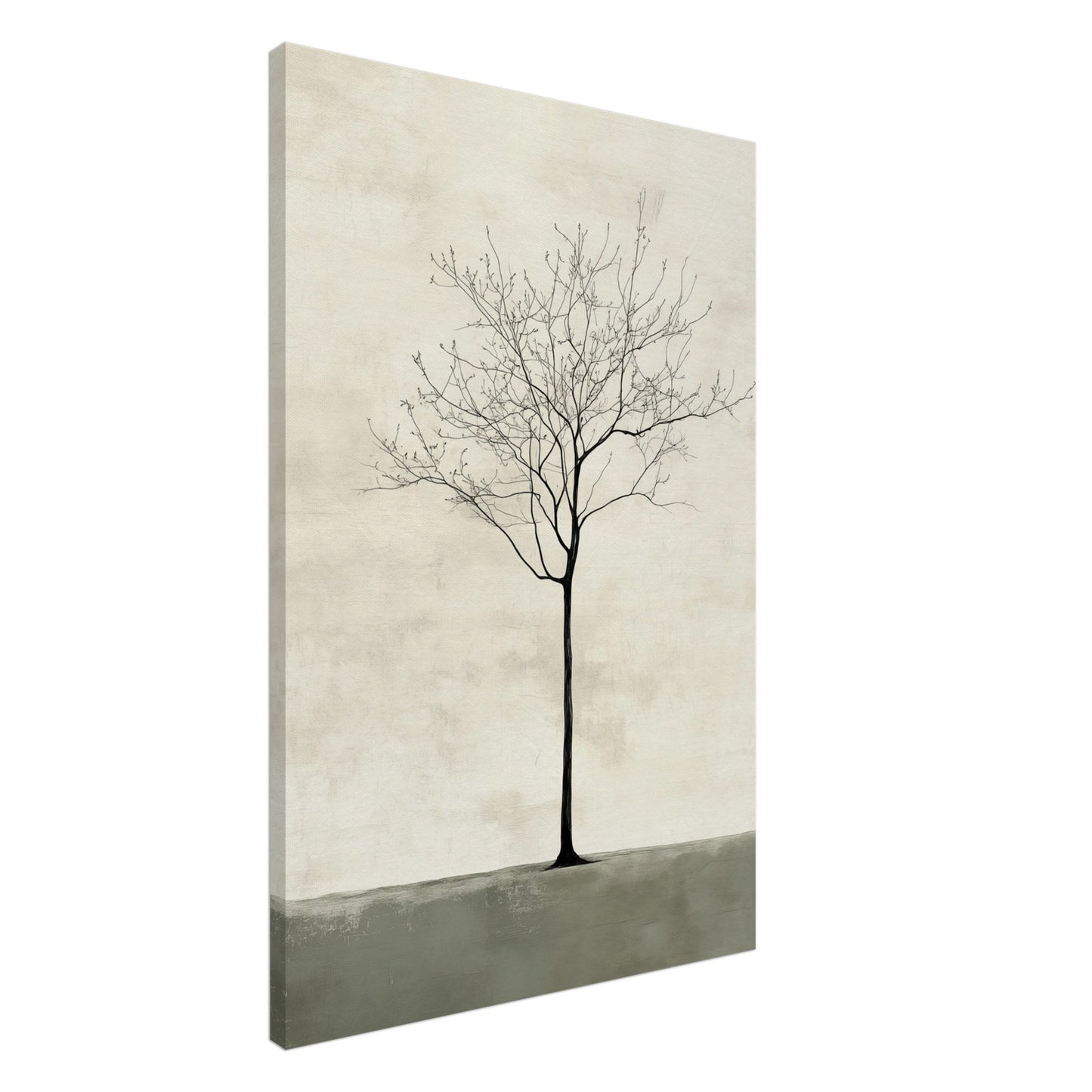 Einsamer Baum Leinwand 60x90 cm - Pixara