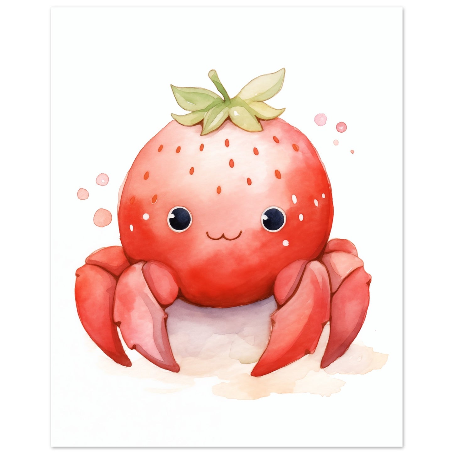 Craby Berry Poster 40x50 cm - Pixara