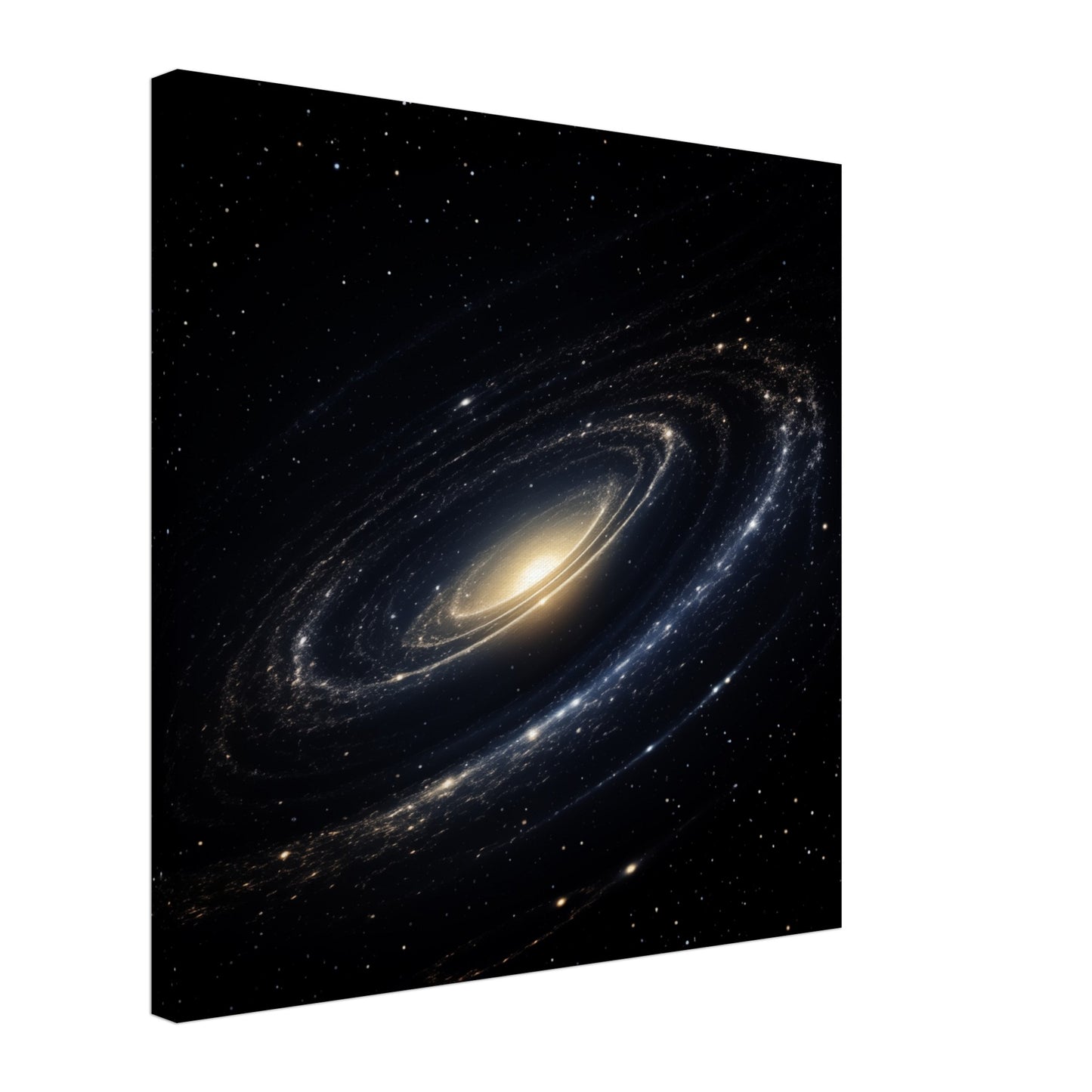 Galaktische Spirale Leinwand 50x50 cm - Pixara
