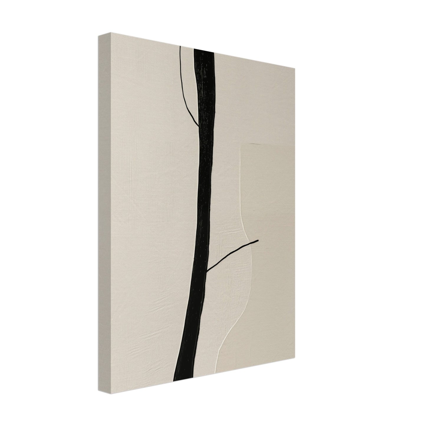 Zarte Linien der Natur Leinwand 30x40 cm - Pixara