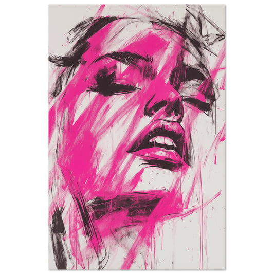Fuchsia-Explosion Poster 60x90 cm - Pixara