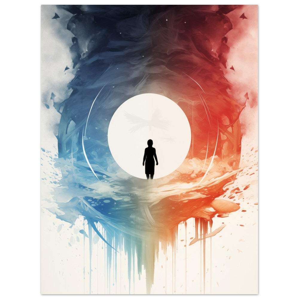 Dimensionale Resonanz 30x40 cm - Pixara