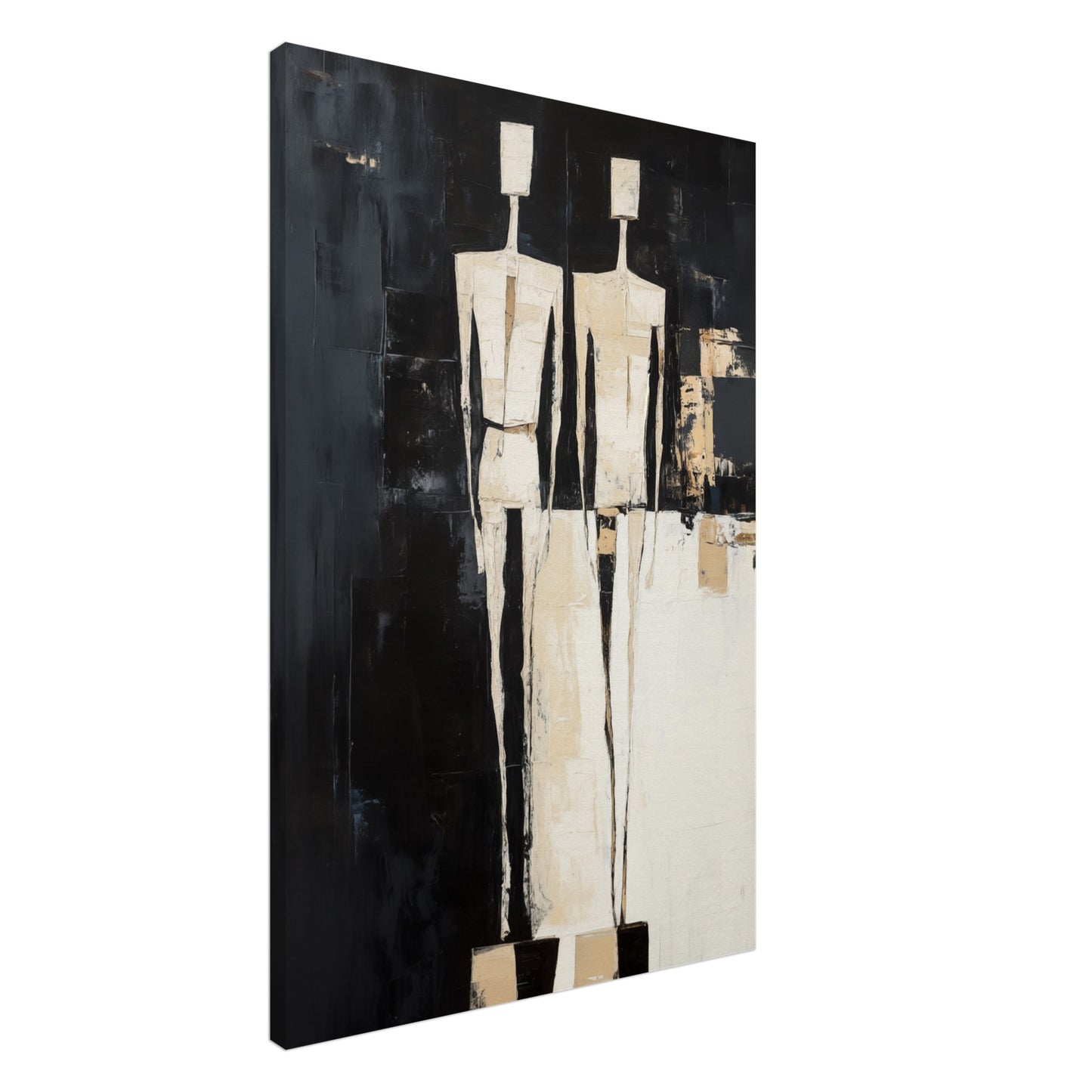Geometrische Figuren Leinwand 60x90 cm - Pixara