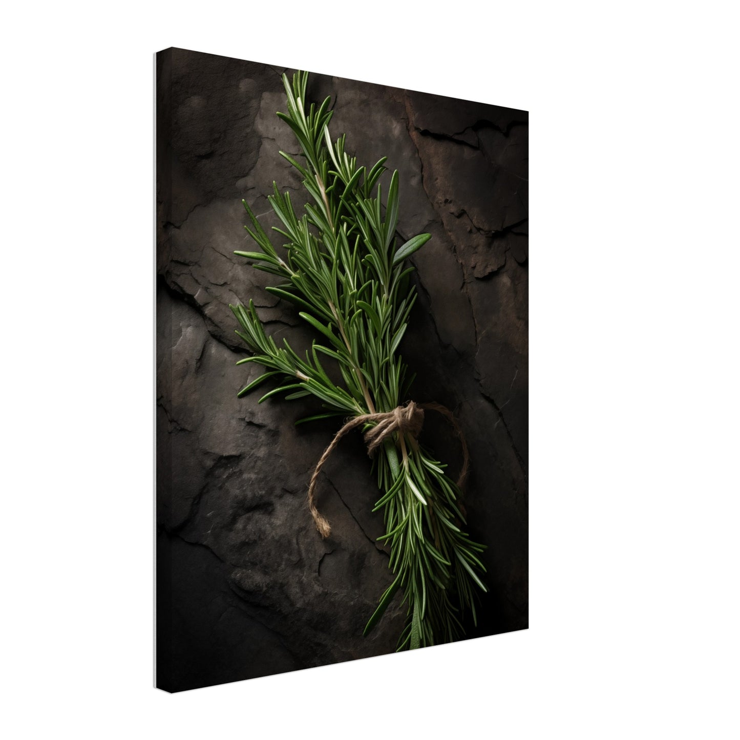Mediterrane Ruhe Leinwand 40x50 cm - Pixara