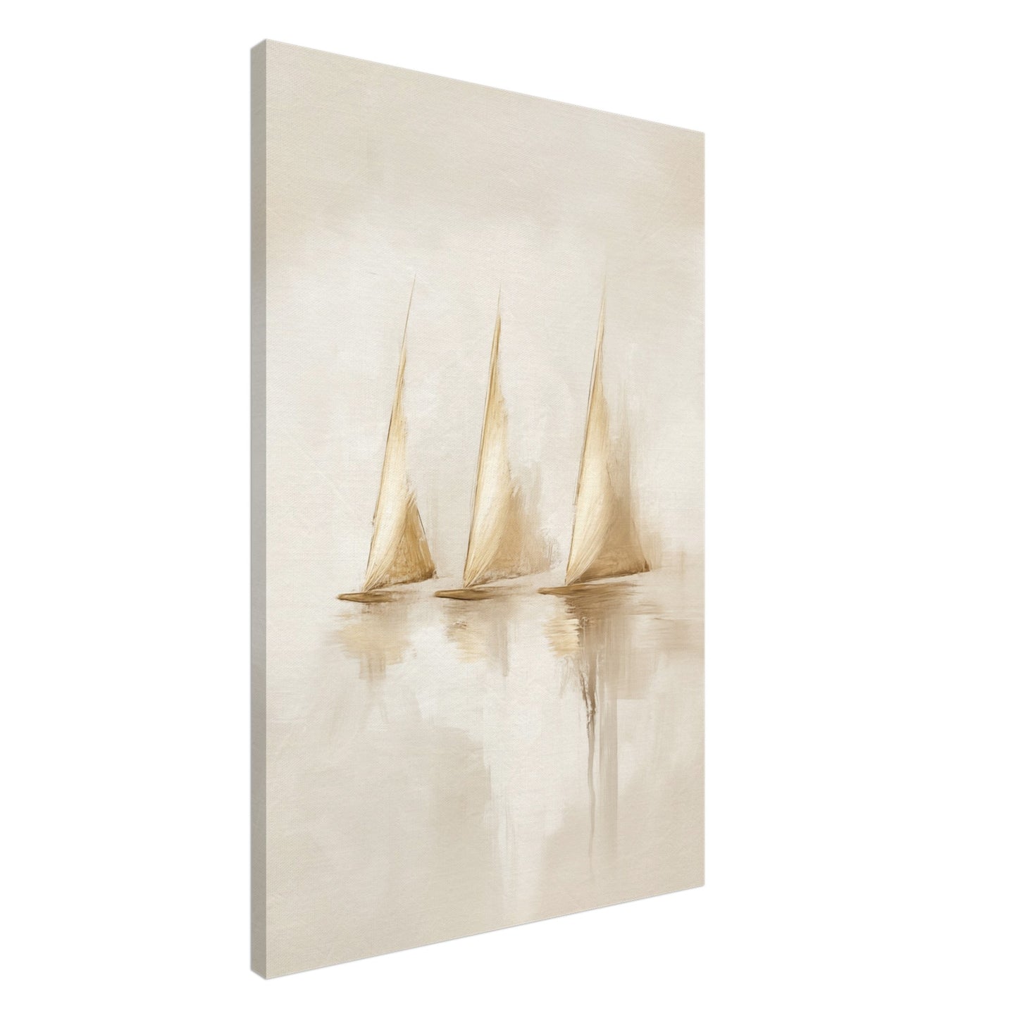 Ruhige Segel Leinwand 60x90 cm - Pixara