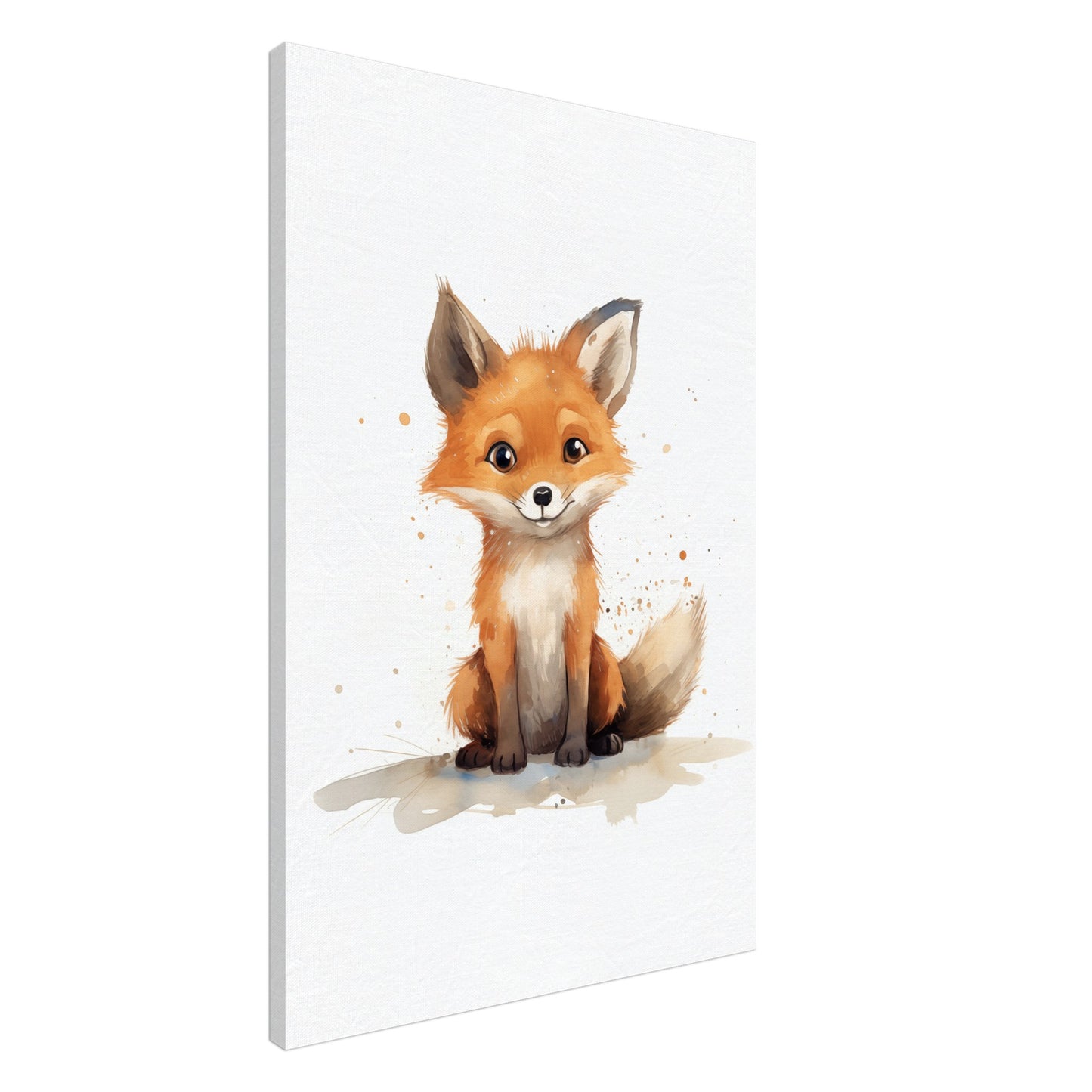 "Felix" der freche Fuchs Leinwand 60x90 cm - Pixara