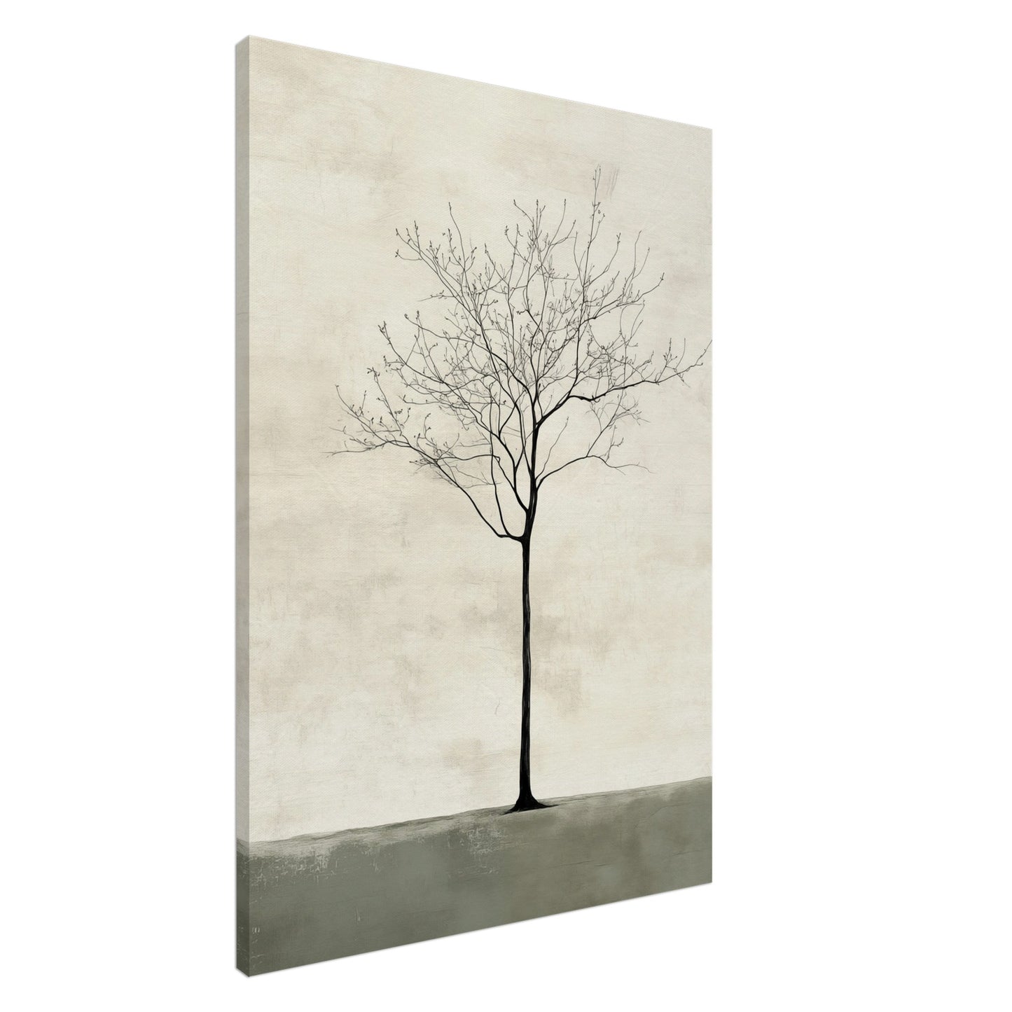 Einsamer Baum Leinwand 70x100 cm - Pixara
