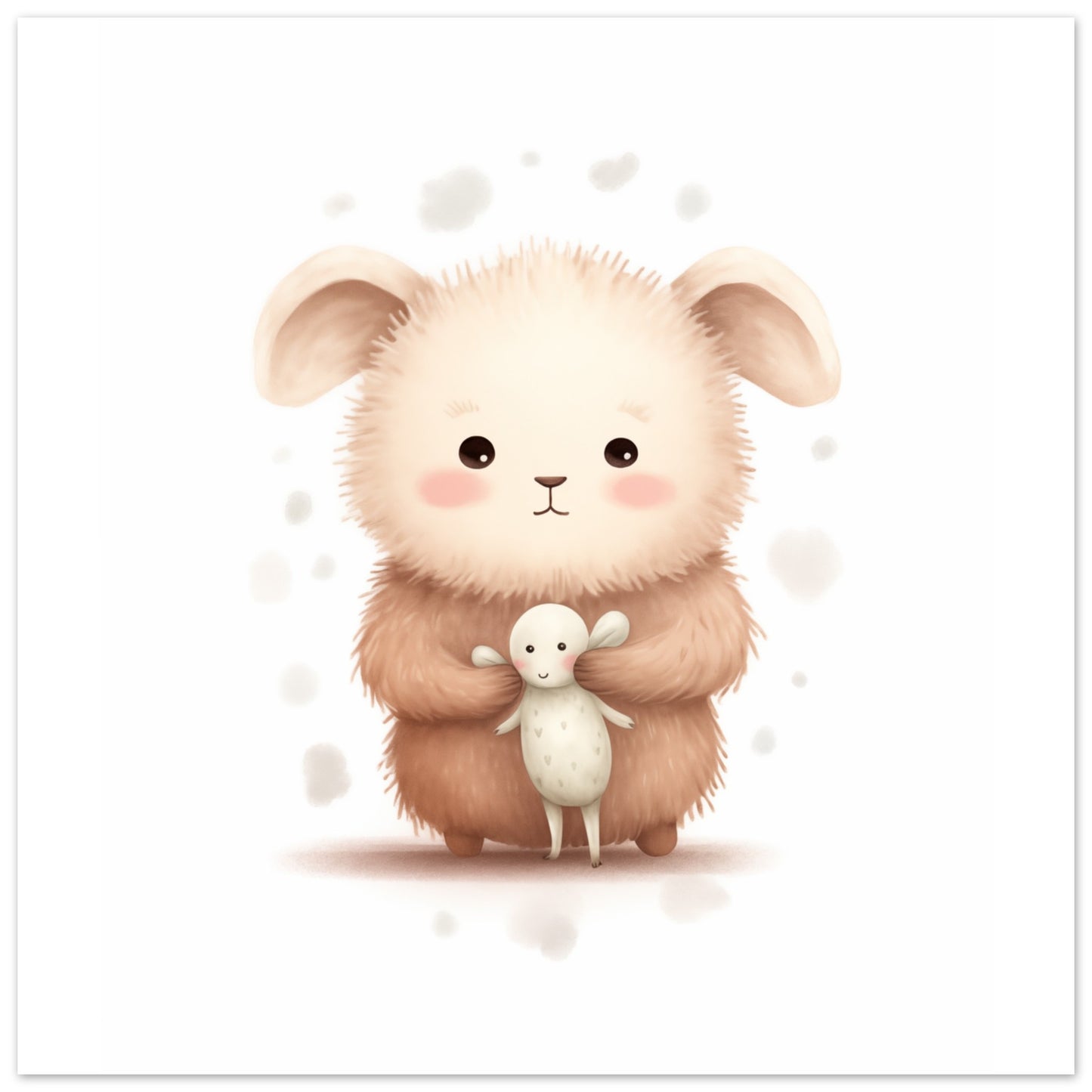 Emil und sein Sternenfreund Poster 50x50 cm - Pixara