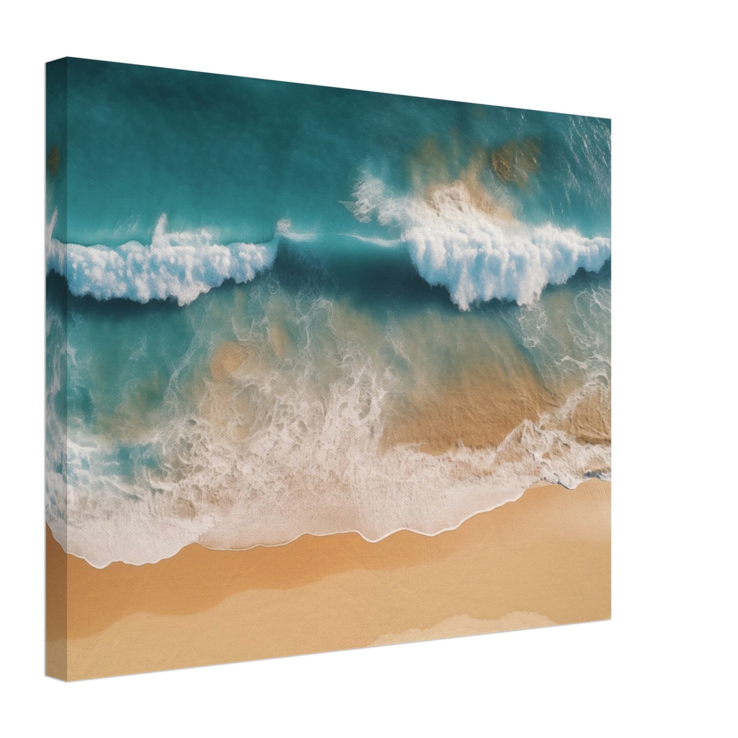 Küstenflüstern Leinwand 40x50 cm - Pixara