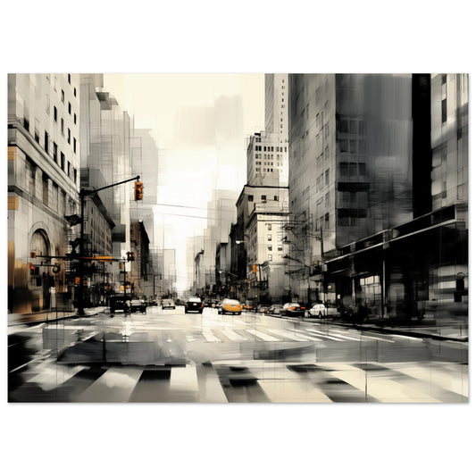 City Rythms Poster 50x70 cm - Pixara