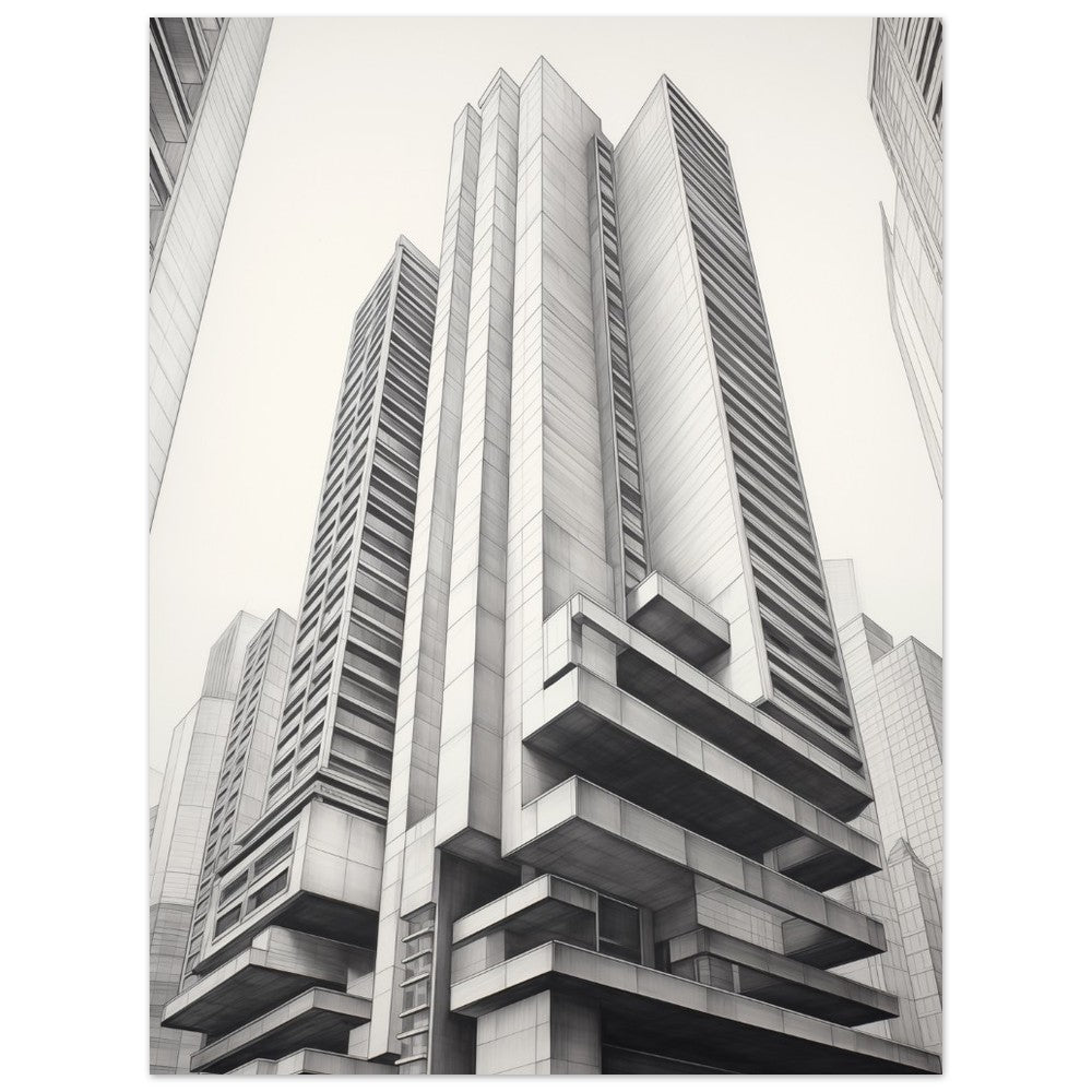 Geometrische Giganten 30x40 cm - Pixara