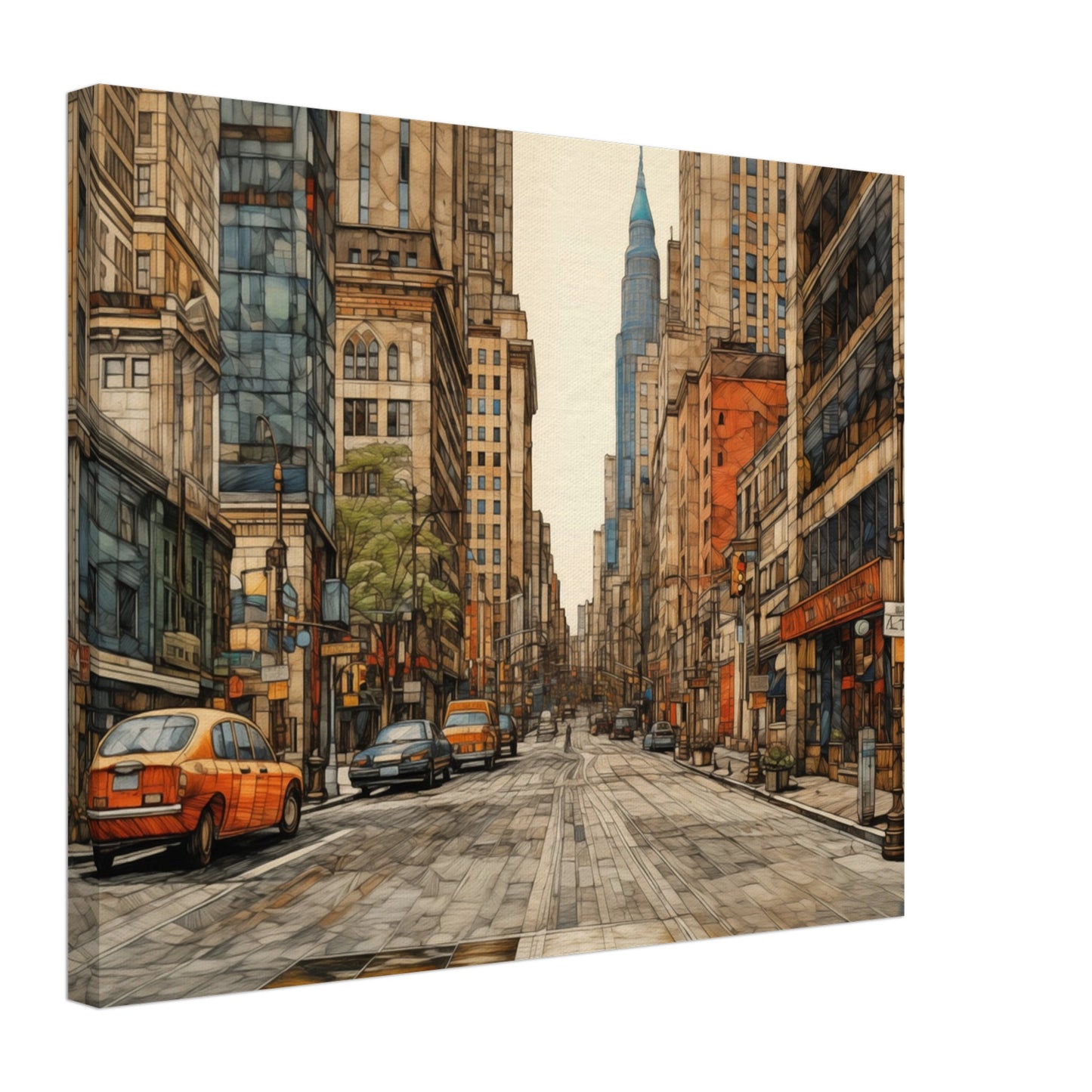 Urban Echoes Leinwand 40x50 cm - Pixara