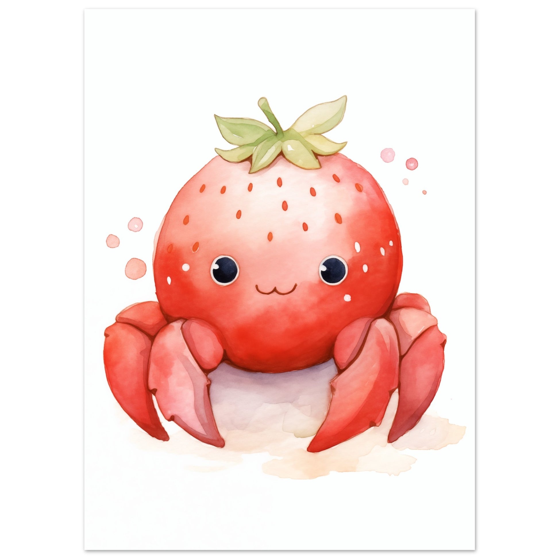 Craby Berry Poster 13x18 cm - Pixara