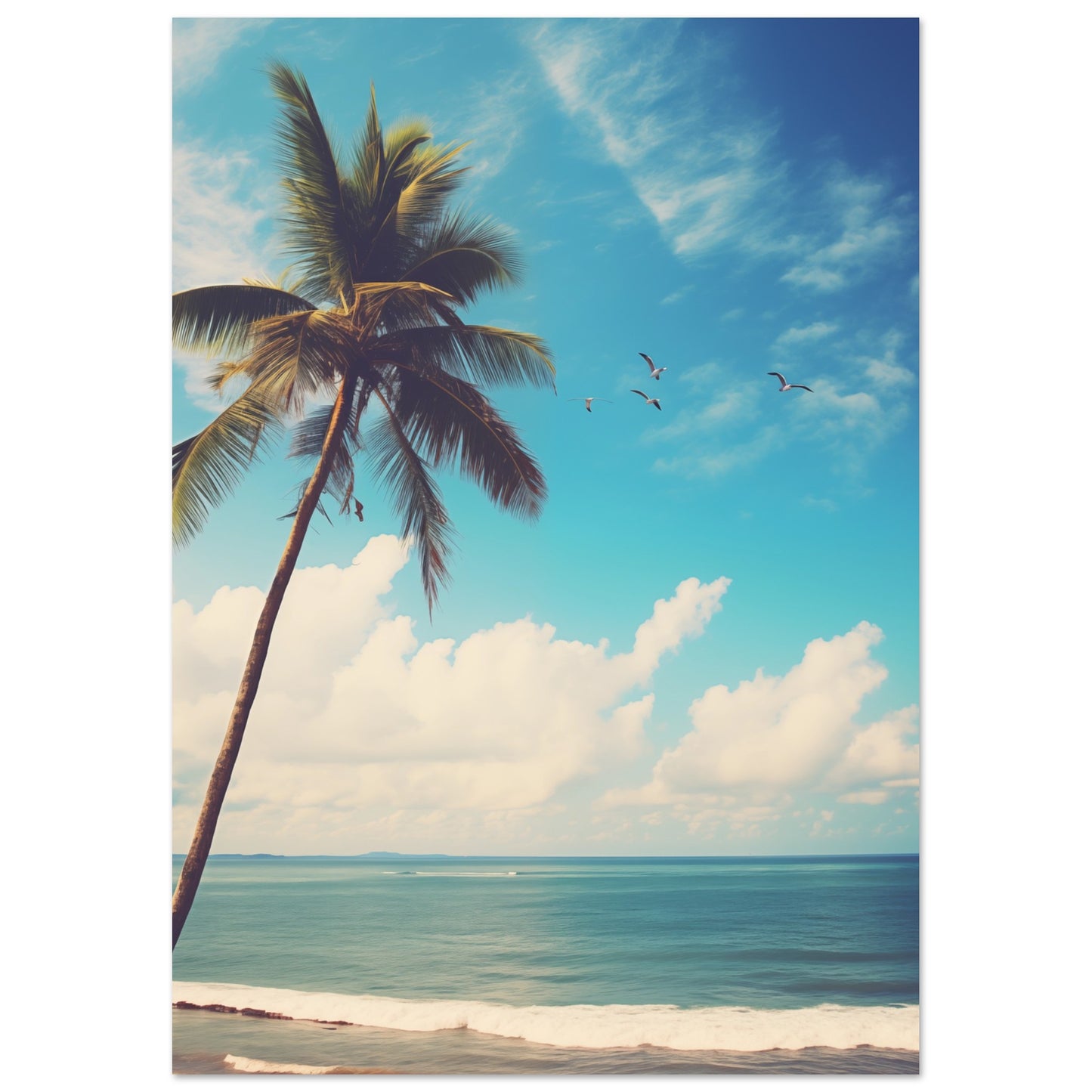 Tropische Brise Poster A4 21x29.7 cm - Pixara