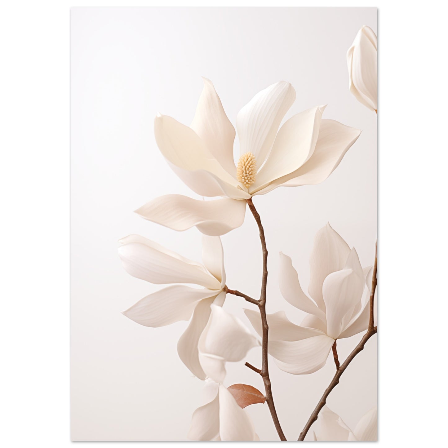 Magnolienzauber Poster A4 21x29.7 cm - Pixara
