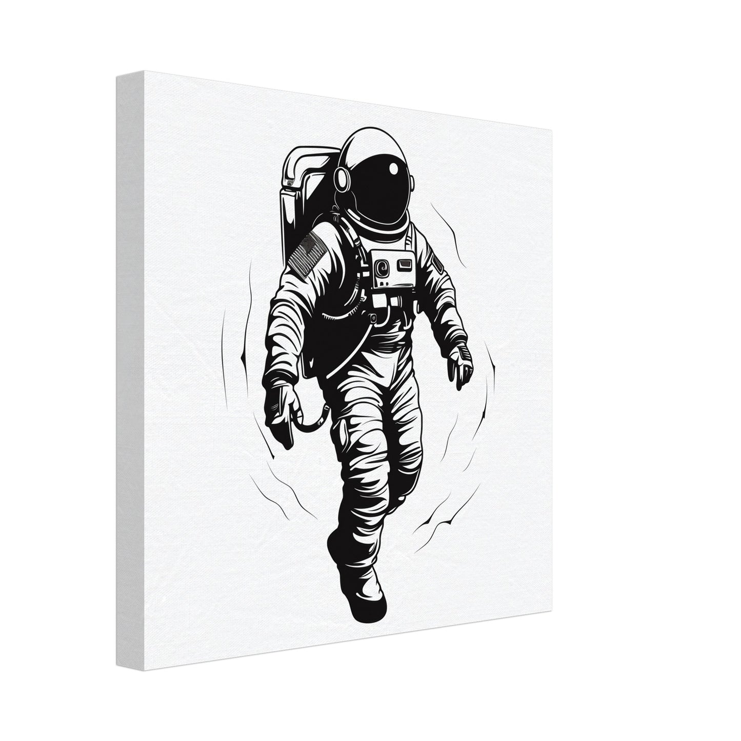 Schwerelos Leinwand 30x30 cm - Pixara