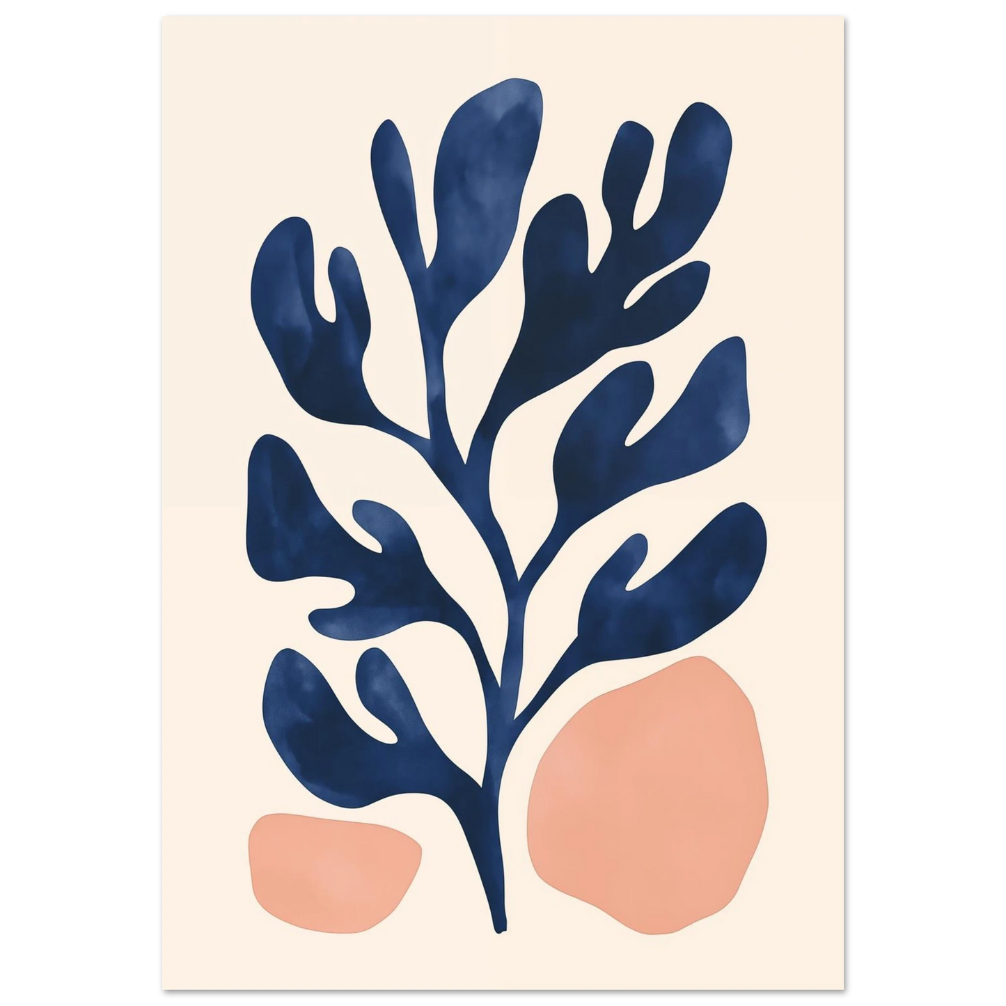 Botanische Ruhe Poster 70x100 cm - Pixara