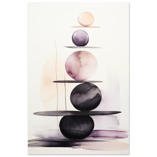 Schattenspiel Poster 60x90 cm - Pixara