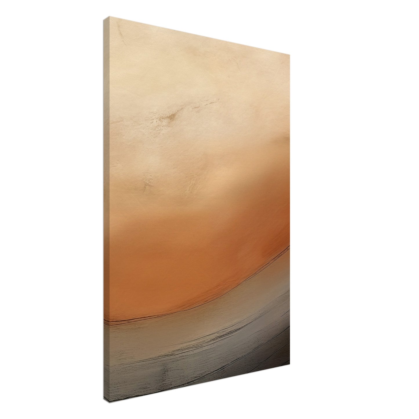 Morgendunst im Tal Leinwand 60x90 cm - Pixara