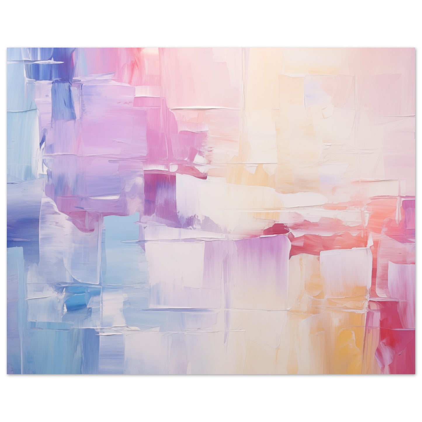 Farbflut Poster 20x25 cm - Pixara