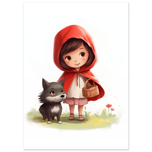 Ruby im Zauberwald Poster 50x70 cm - Pixara
