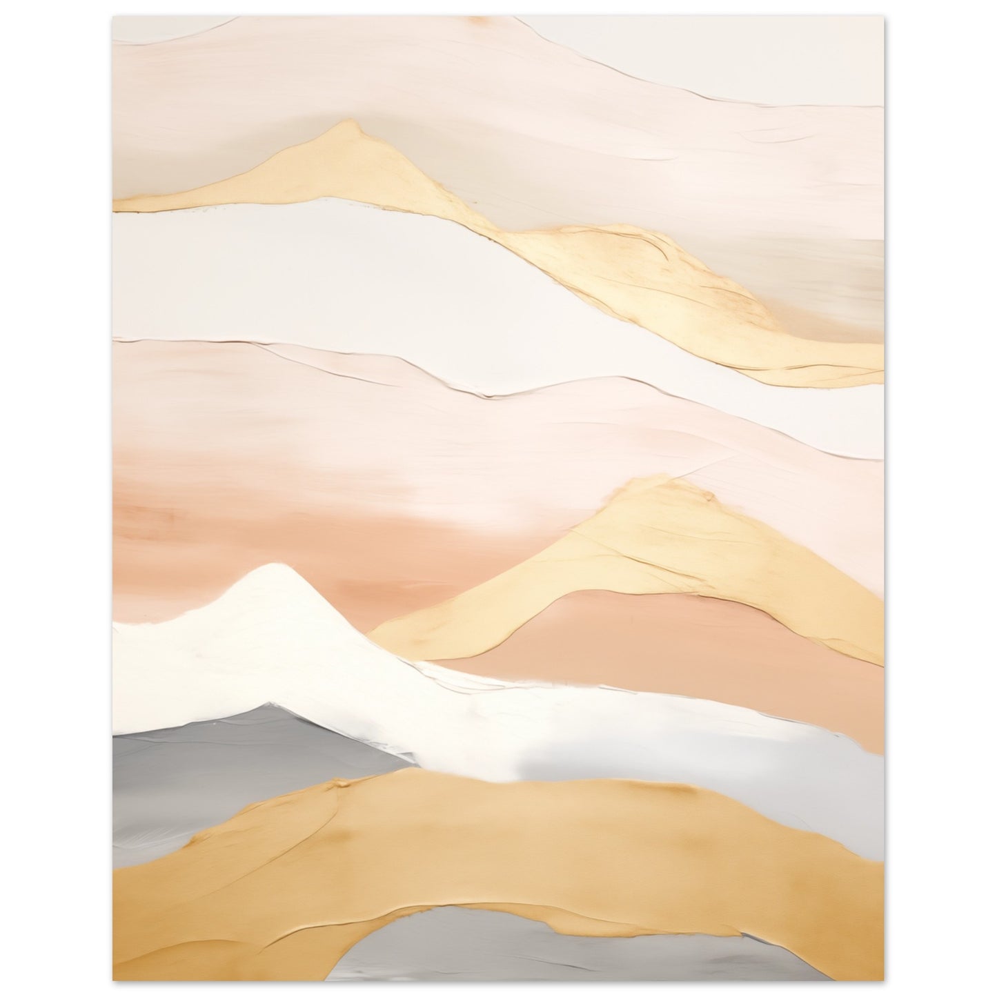 Serenity Dunes Poster 40x50 cm - Pixara