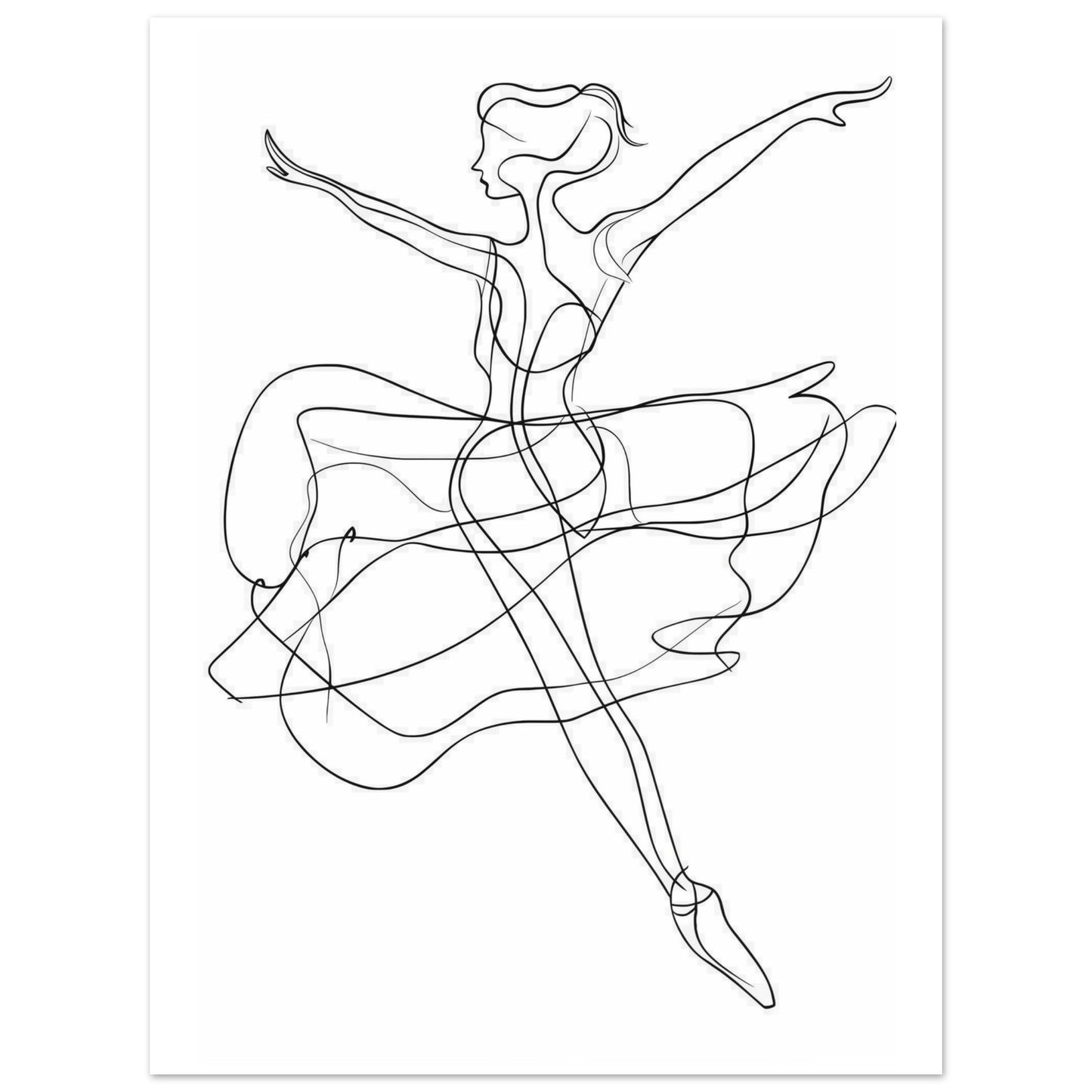 Graceful Lines 30x40 cm - Pixara