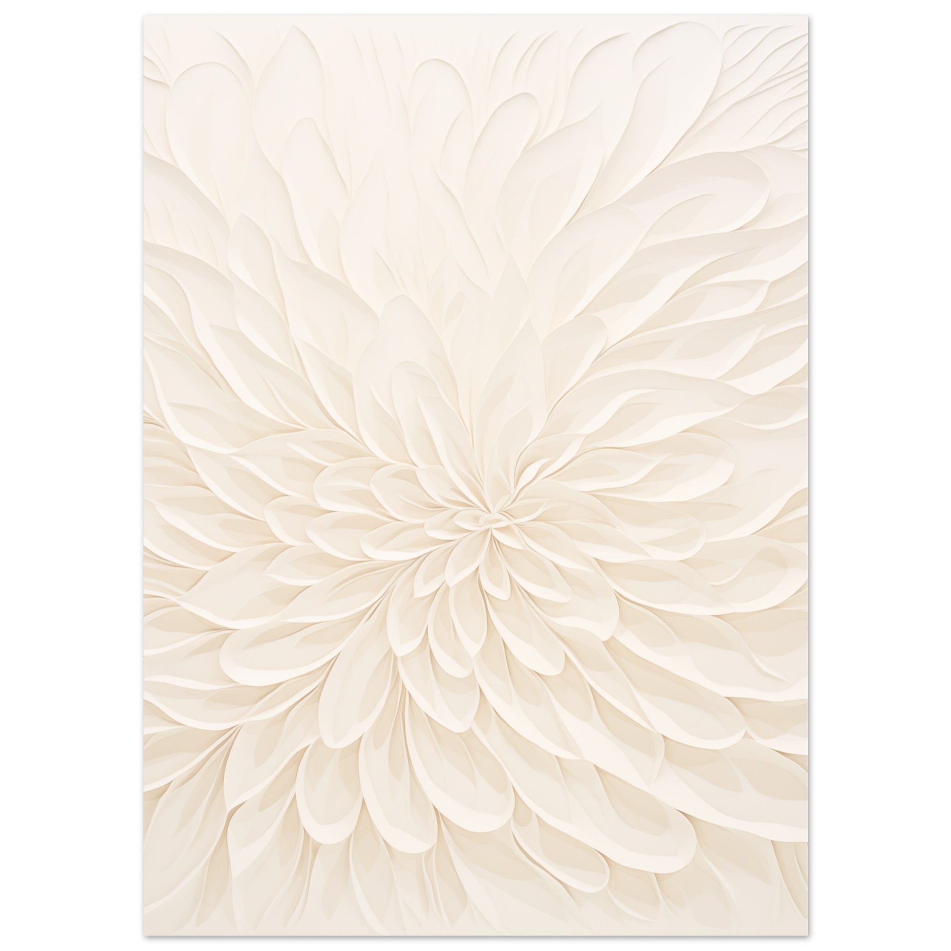 Sanfte Chrysantheme Poster 13x18 cm - Pixara