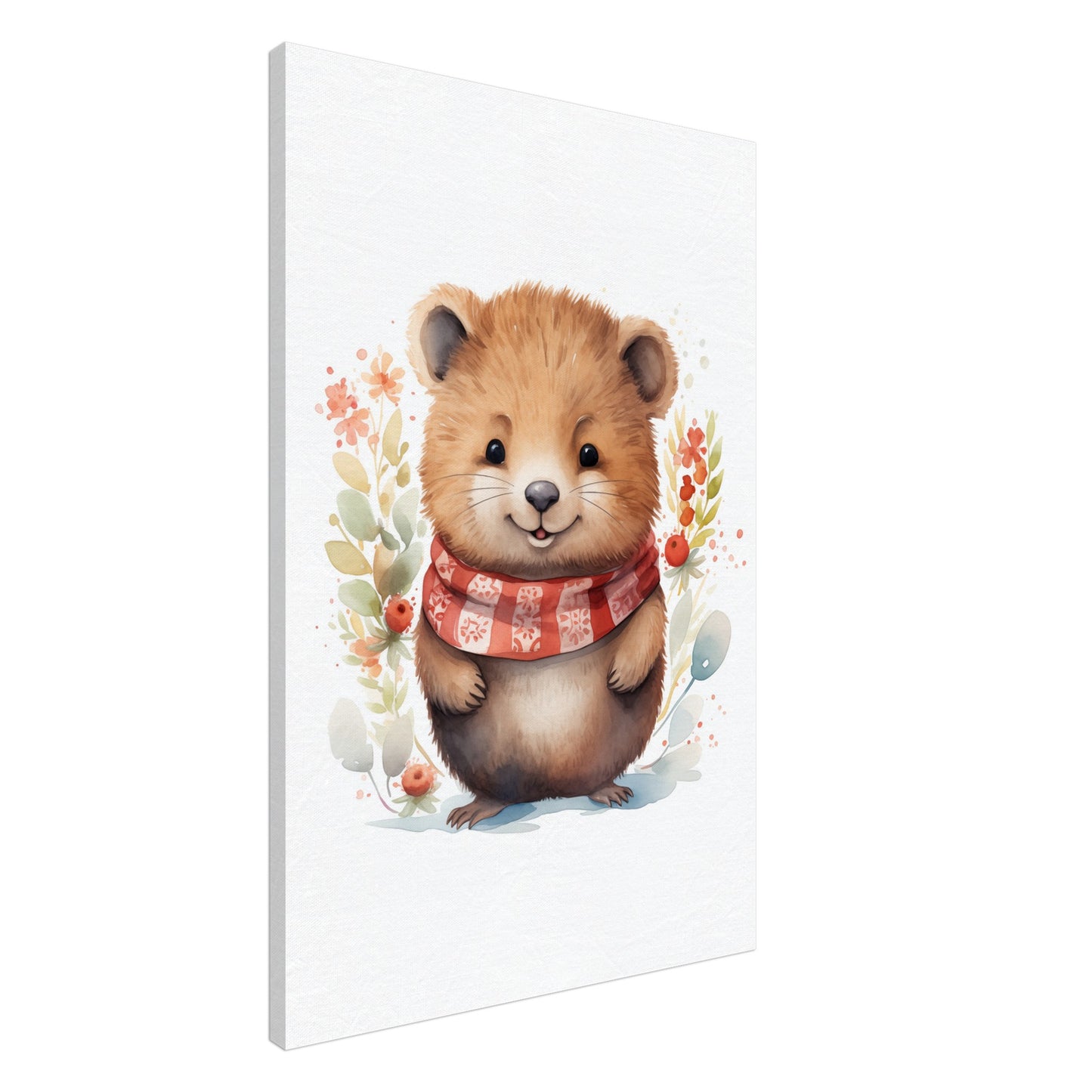 Quokka "Bella" Leinwand 60x90 cm - Pixara