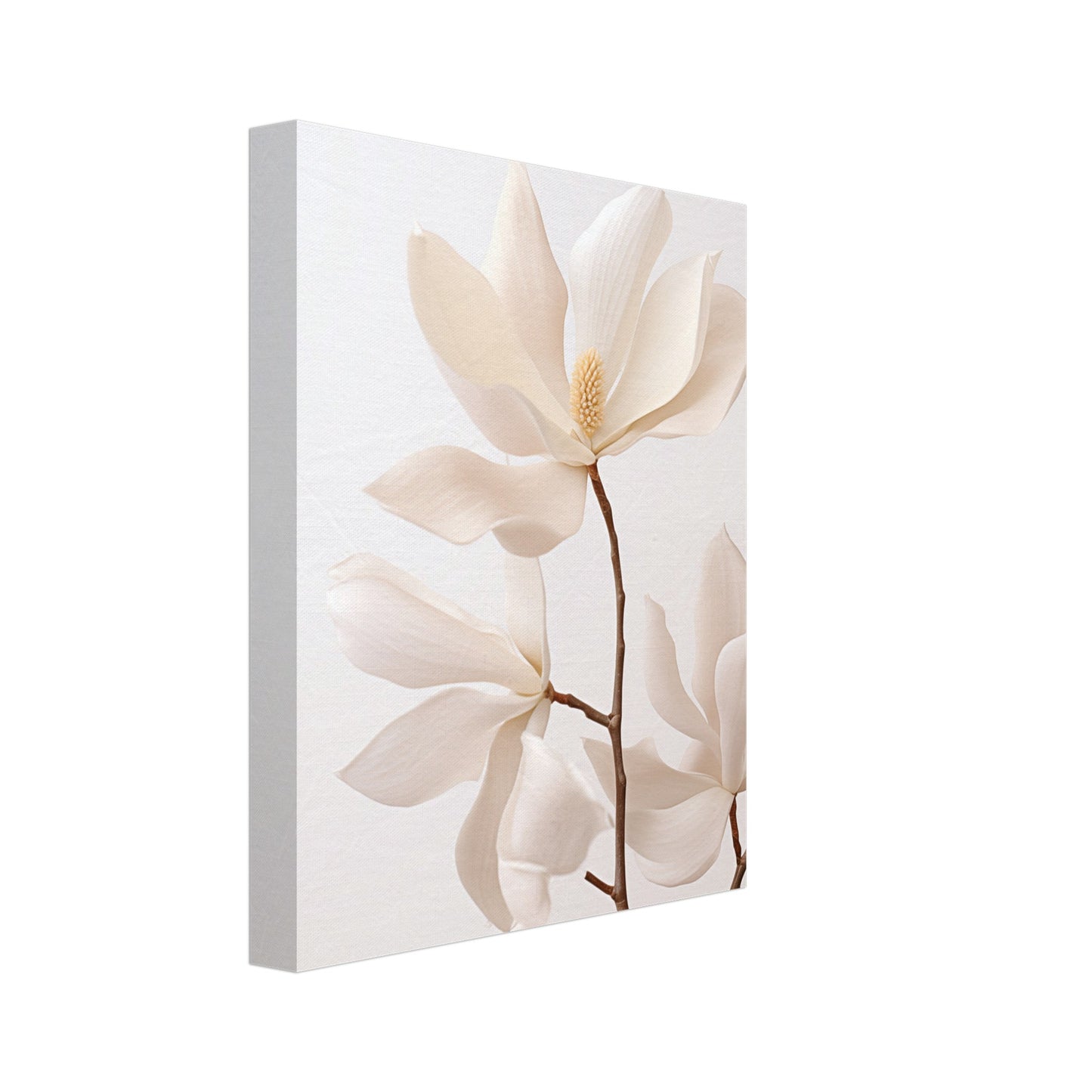 Magnolienzauber Leinwand 20x25 cm - Pixara