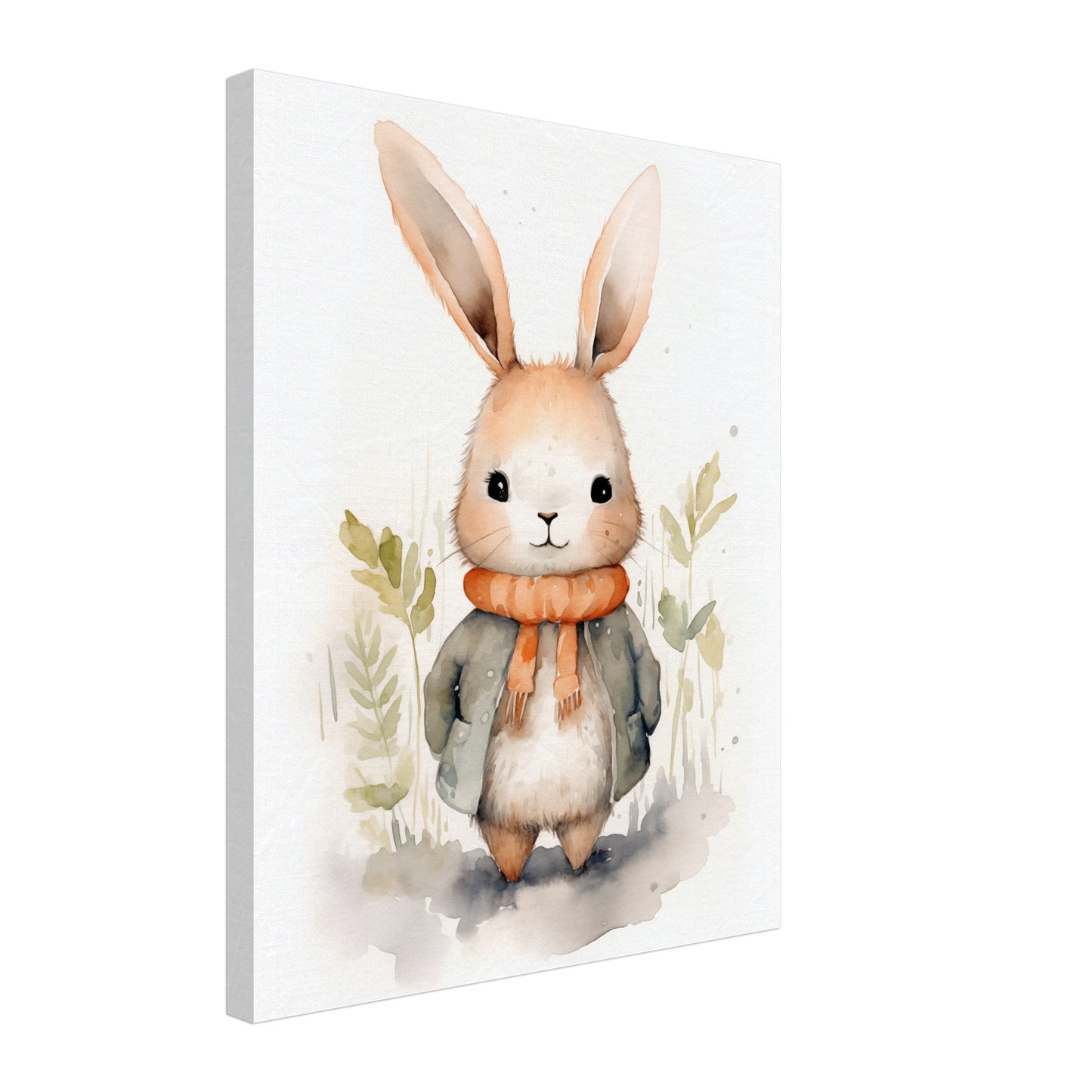 Herr Fluffington Leinwand 40x50 cm - Pixara
