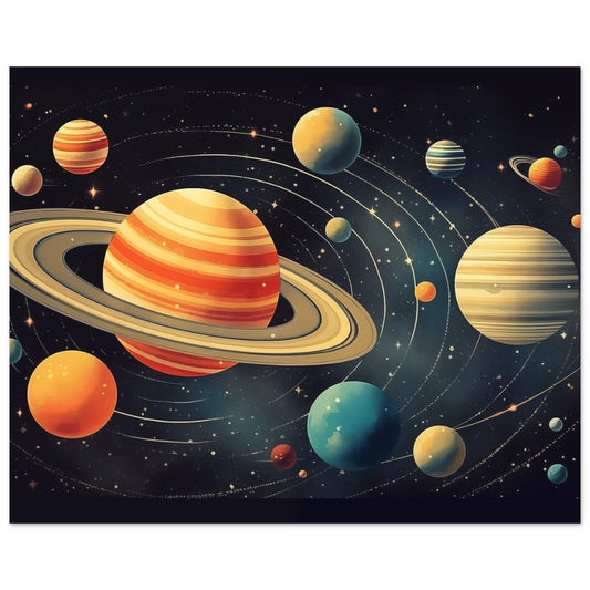 Kosmische Symphonie 40x50 cm - Pixara