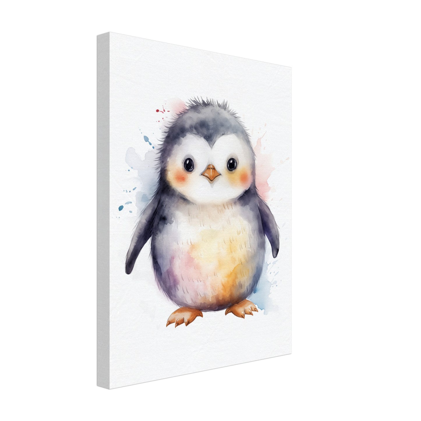 Pinguin "Pippa" Leinwand 30x40 cm - Pixara