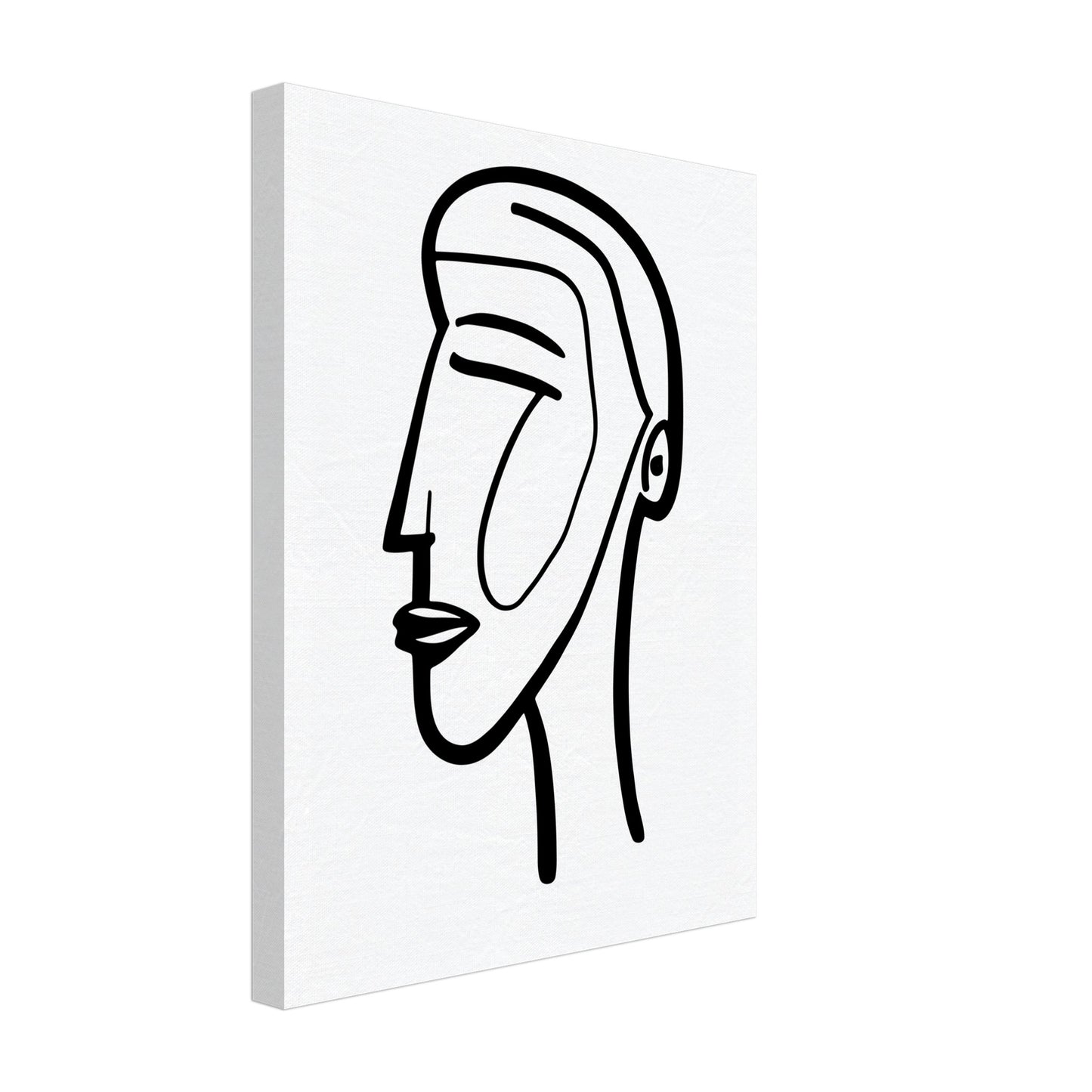 Essenz des Profils Leinwand 30x40 cm - Pixara