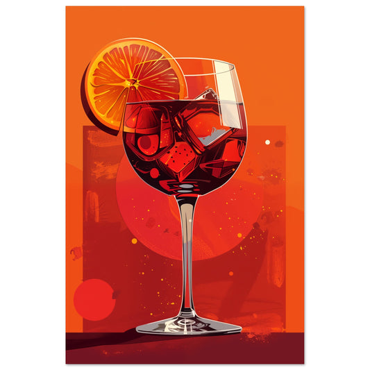 Aperol-Spritz-Genuss 60x90 cm - Pixara
