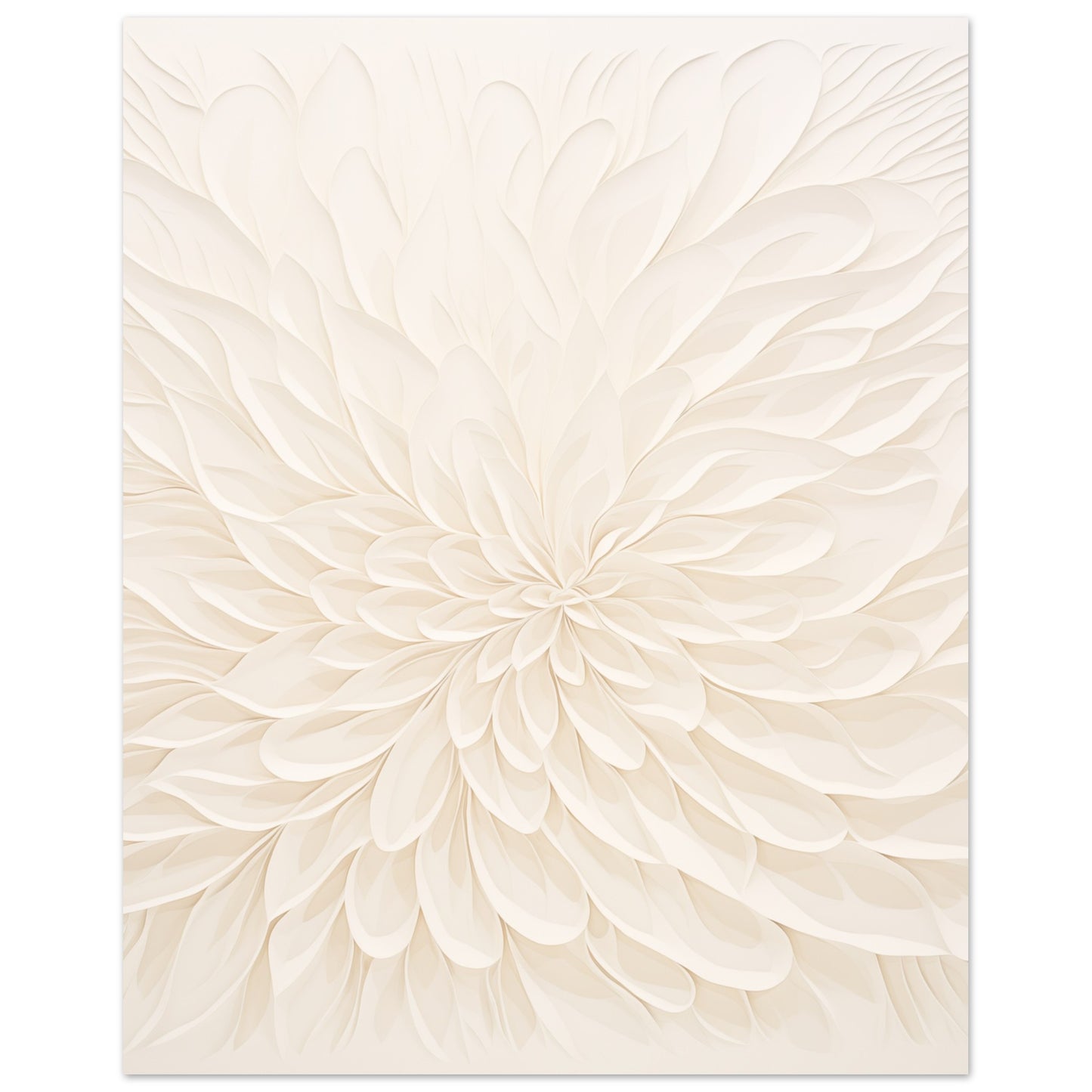 Sanfte Chrysantheme Poster 40x50 cm - Pixara