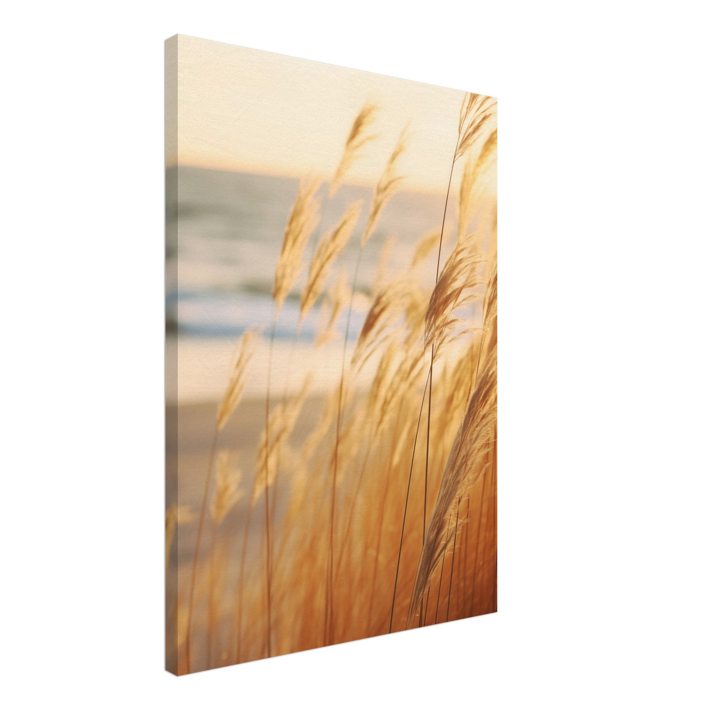 Goldene Wispern Leinwand 50x70 cm - Pixara