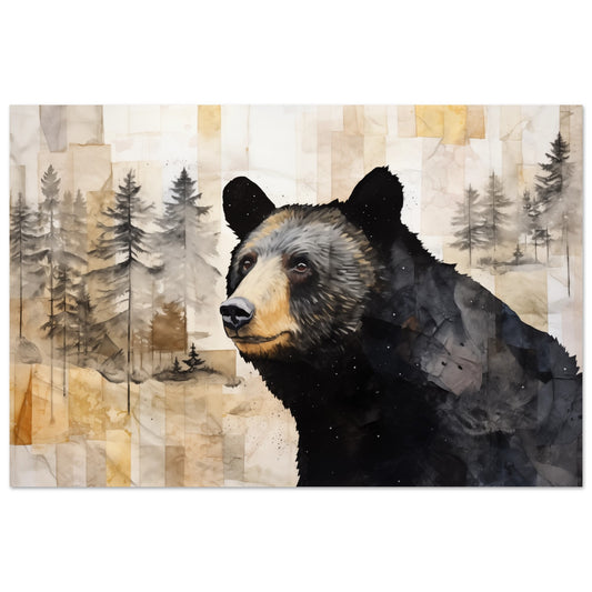 Wächter des Waldes Poster 60x90 cm - Pixara
