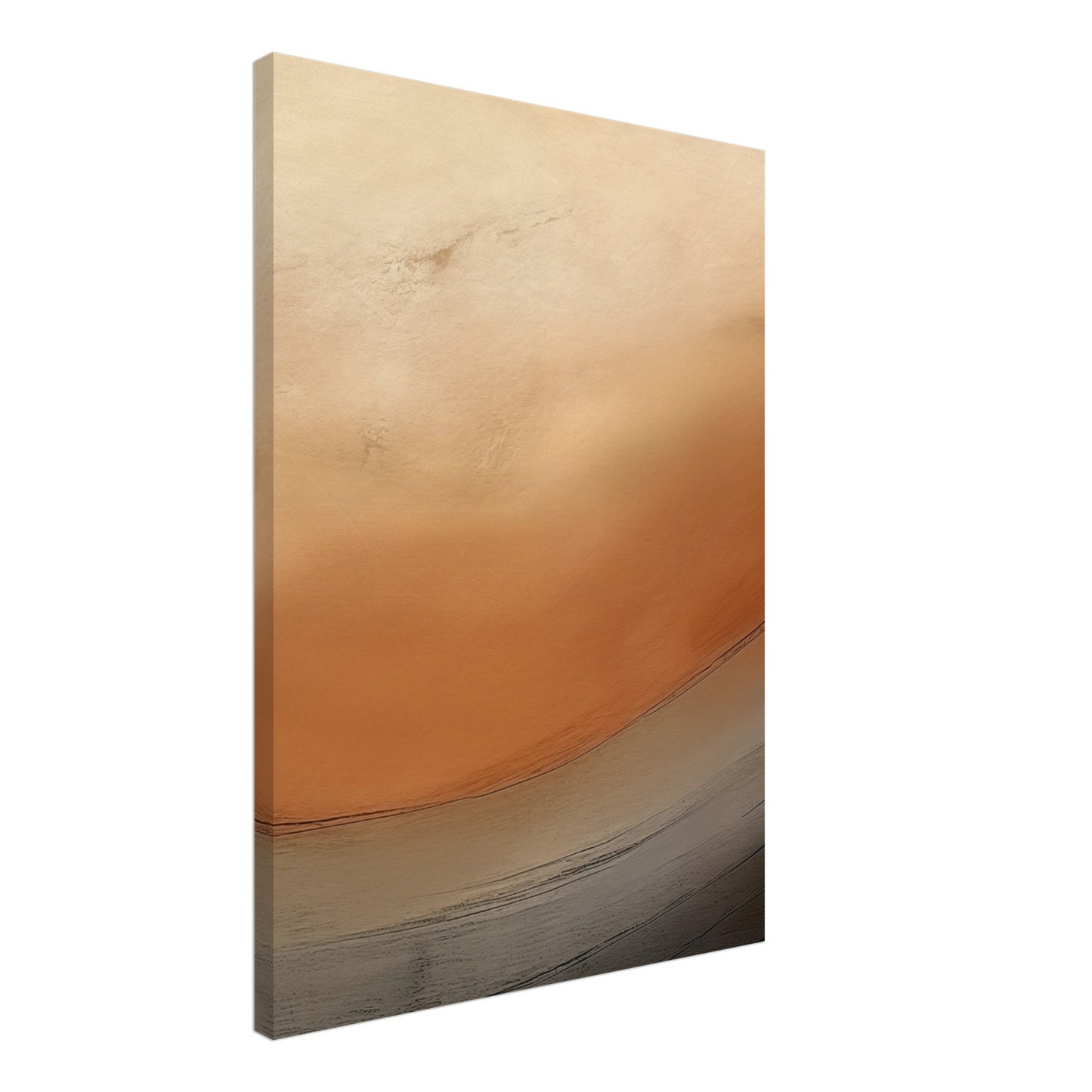 Morgendunst im Tal Leinwand 50x70 cm - Pixara