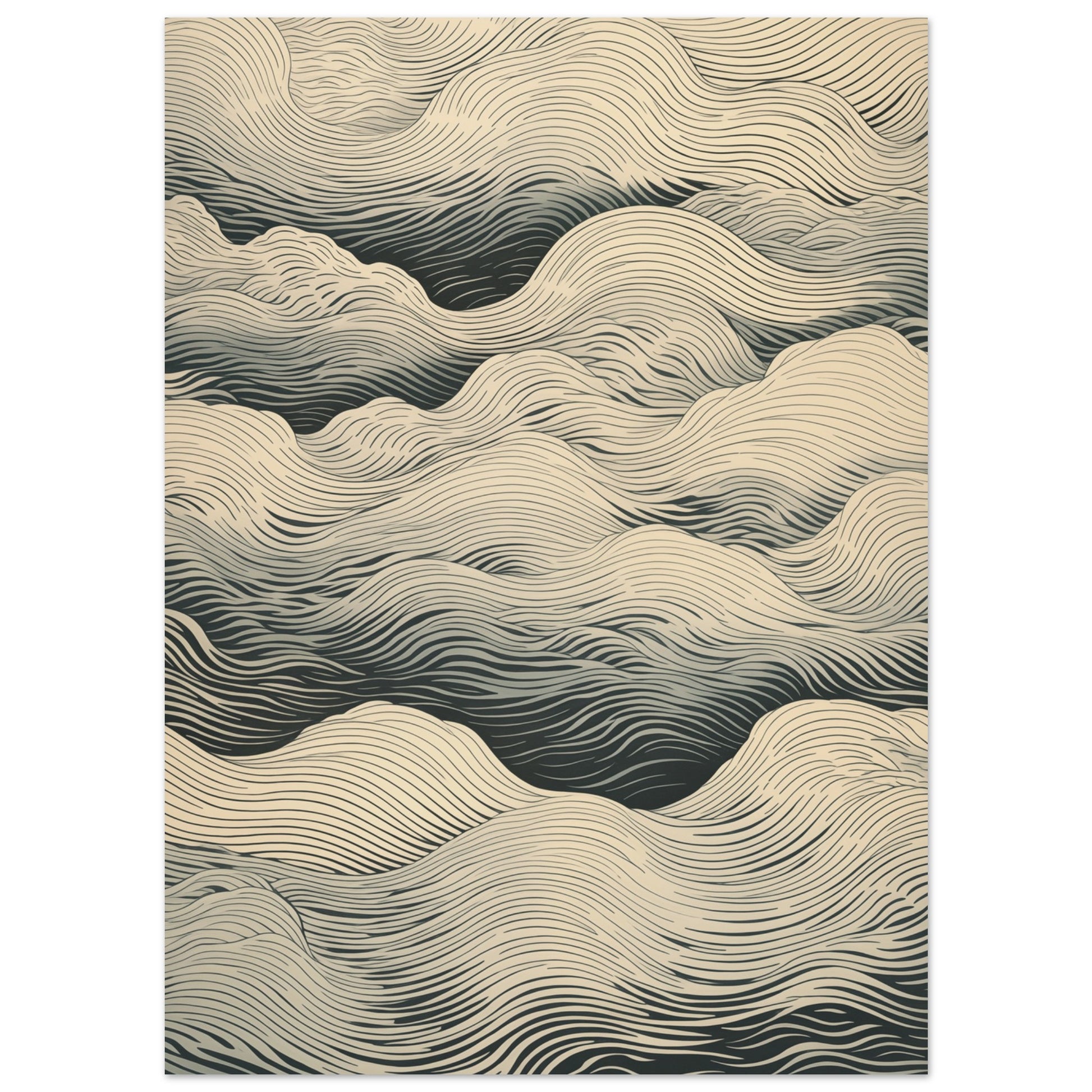 Whispering Tides Poster 13x18 cm - Pixara